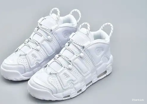 More White Uptempo Air Triple 921948-100  0430